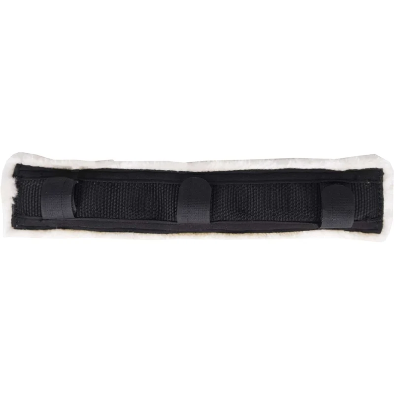 HORKA Protection de Têtière Fourrure Noir