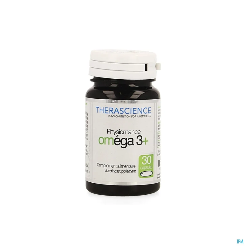 Physiomance Omega 3+ Caps 30 - Geconcentreerde visolie voor hart en cholesterol