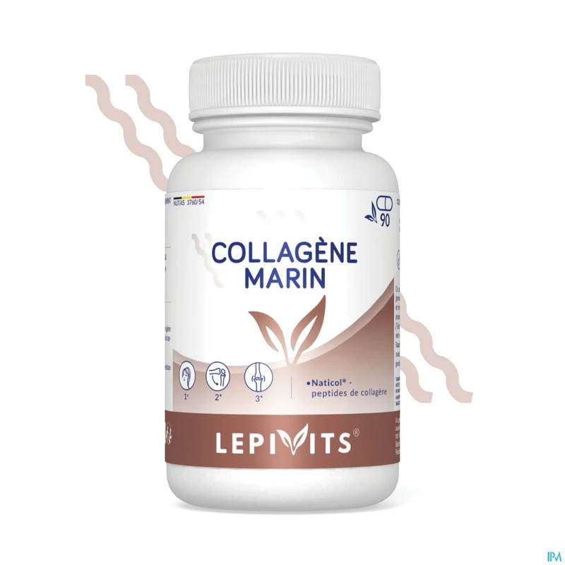 Lepivits Collagene Marin | 90 capsules | Huidverzorging