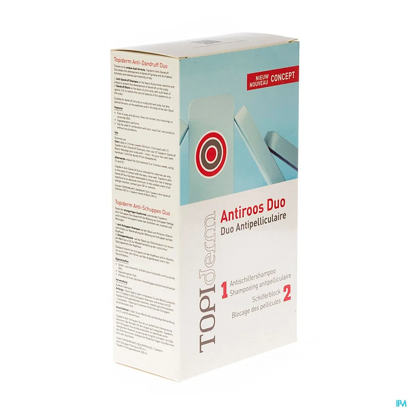 Topiderm Shampoo Duo Sh + Schilferblock 2x200ml