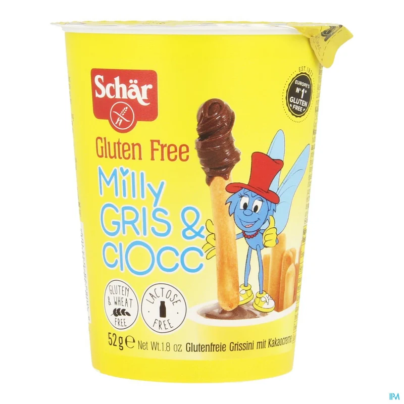 Schar Milly Gris & Ciocc. 1x52g 6630 Revogan