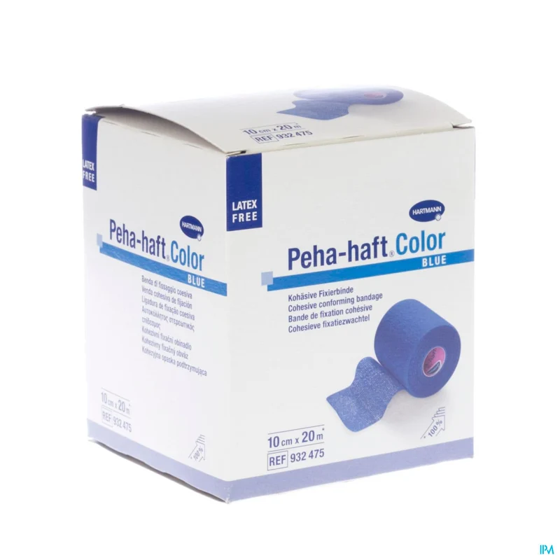 Peha-haft Blauw Lf 10cmx20m 1 P/s