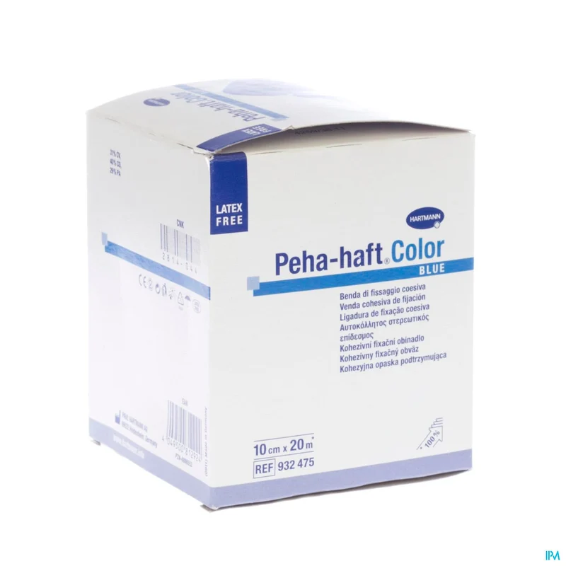 Peha-haft Blauw Lf 10cmx20m 1 P/s