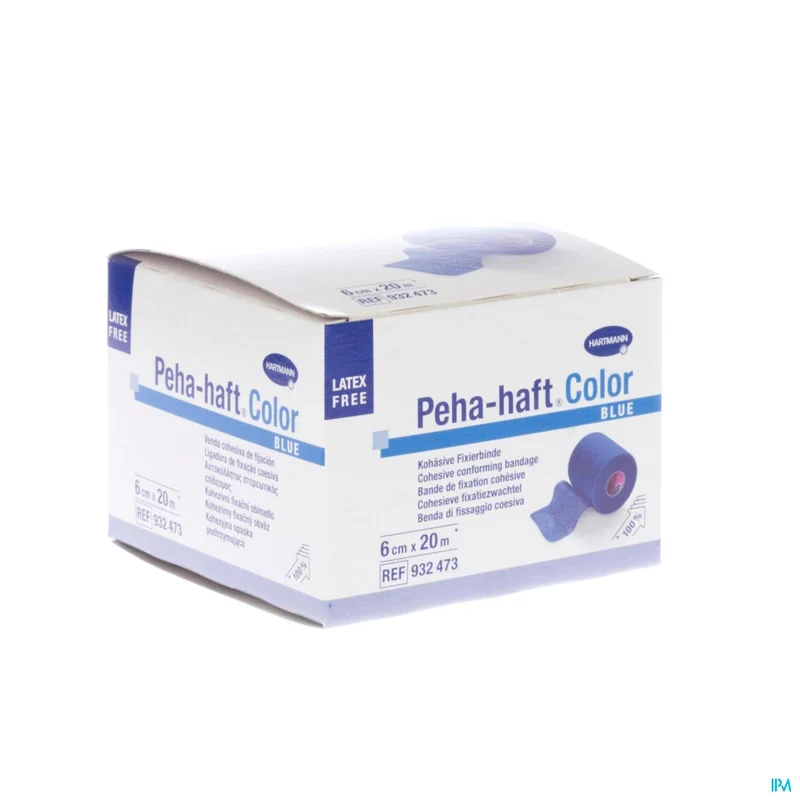 Peha-haft Blauw Lf 6cmx20m 1 P/s