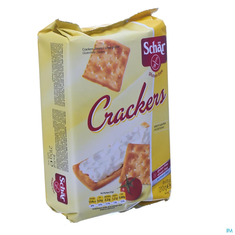Schar Apero Crackers 210g 6611 Revogan
