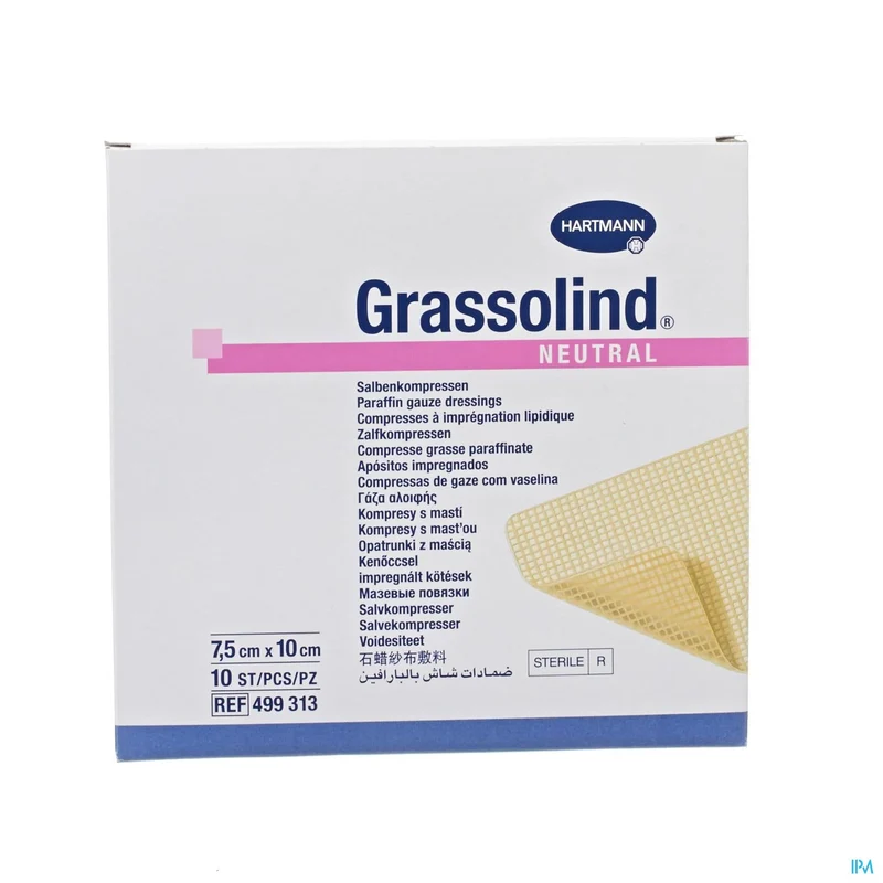 Hartmann Grassolind 7,5x10cm St. 10 P/s