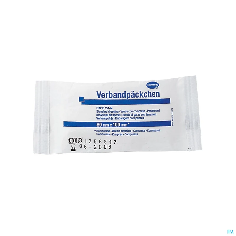 Urgentieverband Middel 8x10cm 1 P/s