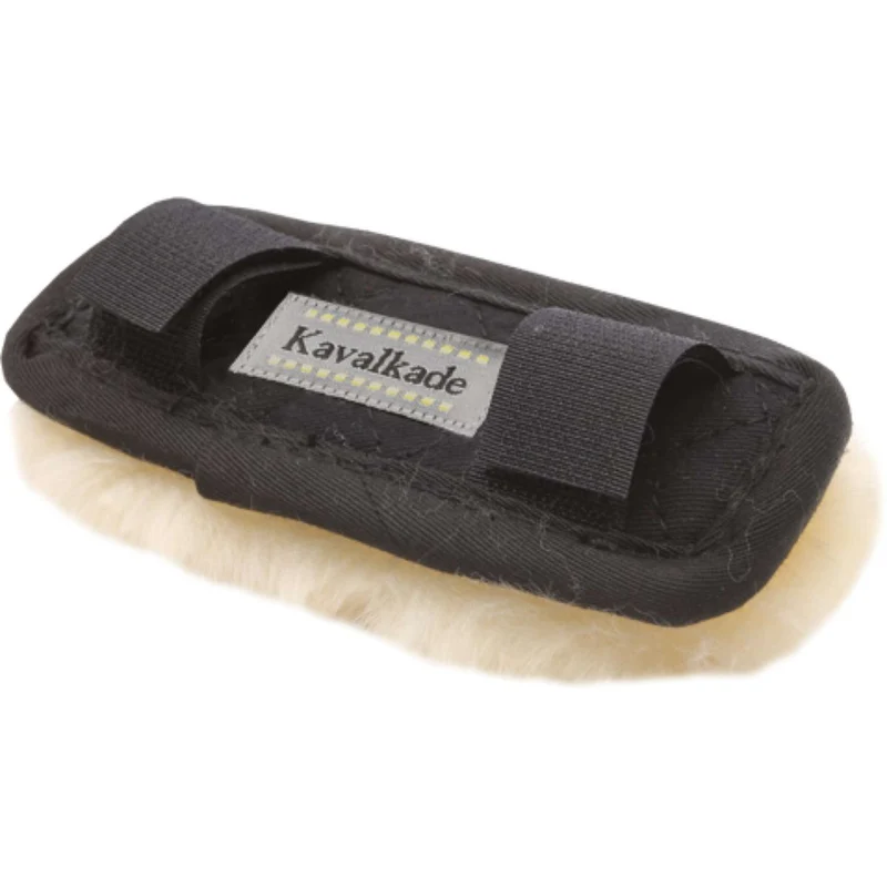 Kavalkade Tête et Nez Tapis Peau d'Agneau Nature
