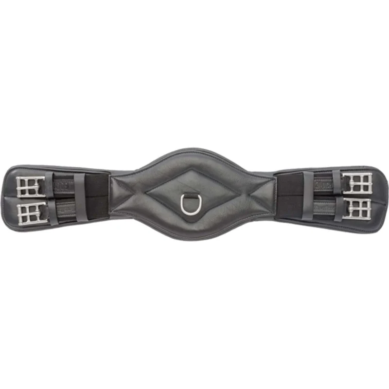 Kavalkade Sangle en Cuir Doux Comfort Dressage Noir