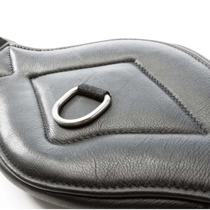 Kavalkade Sangle en Cuir Doux Comfort Dressage Noir
