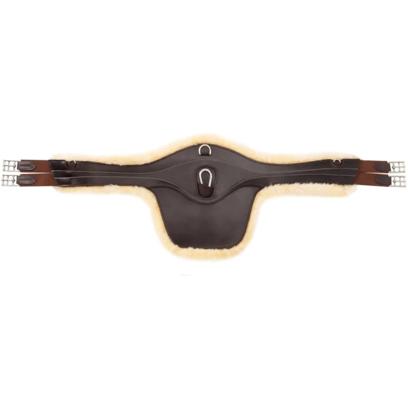 Kavalkade Sangle Excellence avec Peau d'Agneau Marron