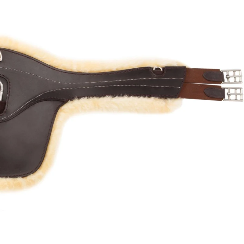 Kavalkade Sangle Excellence avec Peau d'Agneau Marron