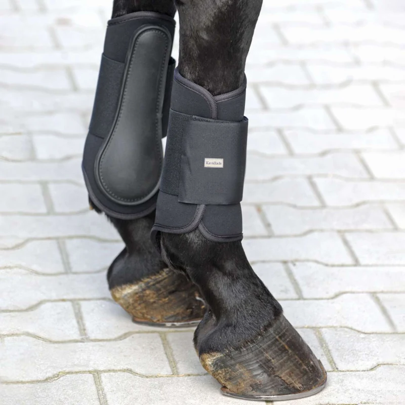Kavalkade Protèges-Tendons Softy Jambes arrière Noir