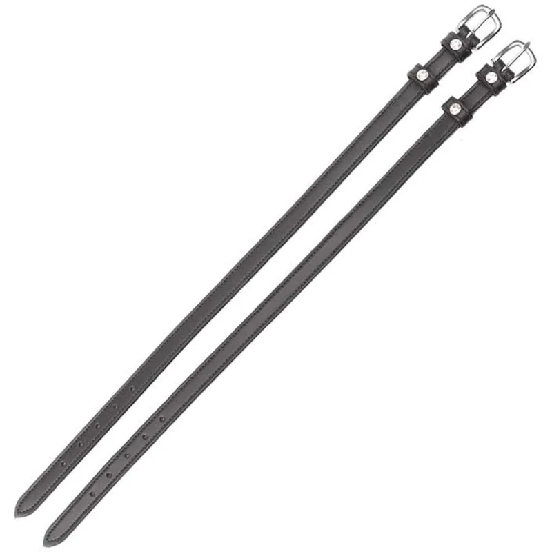 Kavalkade Lanières pour Éperons Crystal Noir