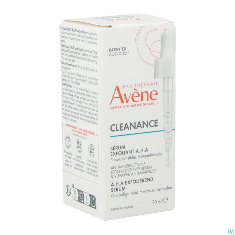 Avène Cleanance | 30ml Exfoliërend Serum A.H.A | Acné