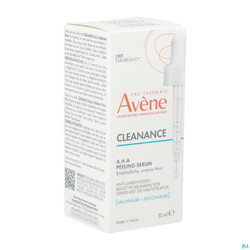 Avène Cleanance | 30ml Exfoliërend Serum A.H.A | Acné