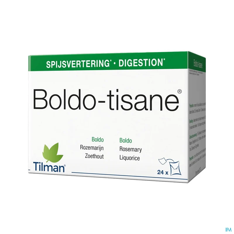 Boldo Tisane | 24 theezakjes rozemarijn | Spijsvertering