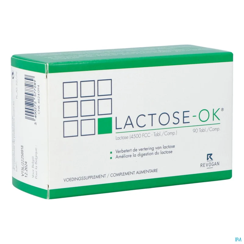 Lactose-ok | 90 tabletten | Lactose-intolerantie