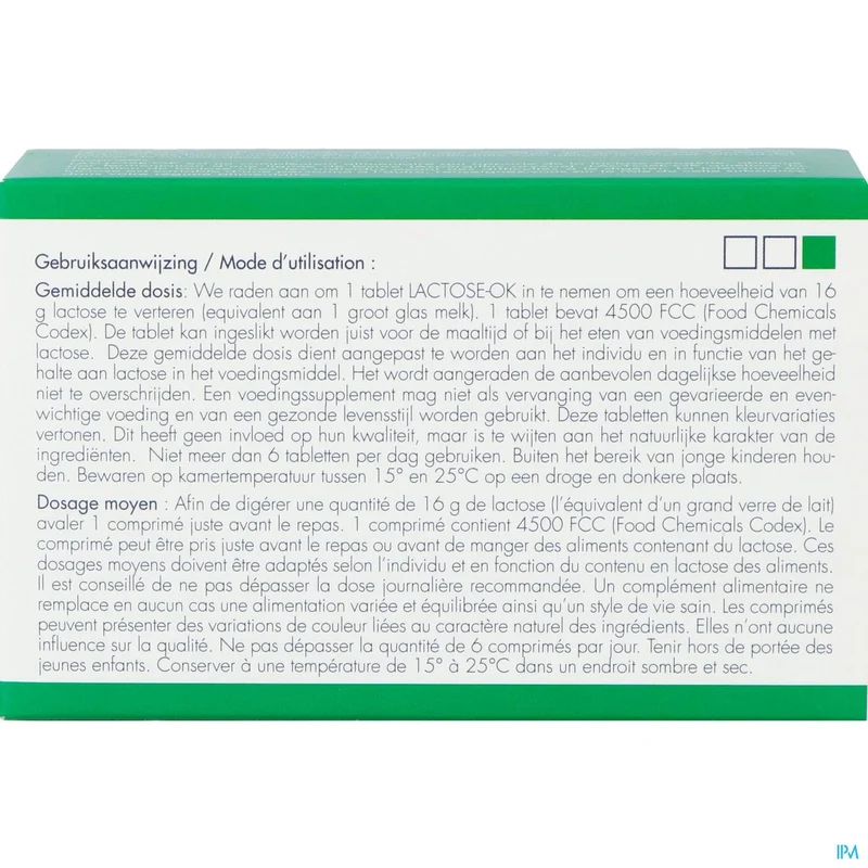 Lactose-ok | 90 tabletten | Lactose-intolerantie