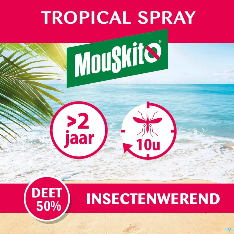 Mouskito Tropical Spray 50% DEET | 100ml | Insectenwerend middel