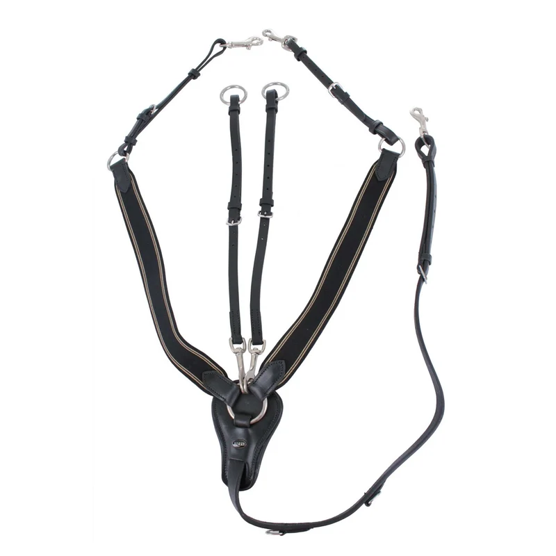 HORKA Collier de Chasse Élastique Noir/Argent