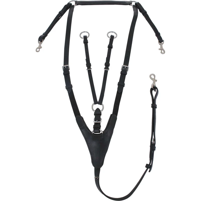 HORKA Collier de Chasse Noir/Argent