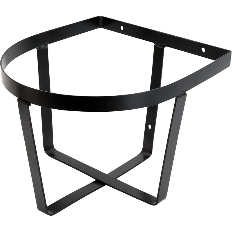 HORKA Porte Seau Acier Noir