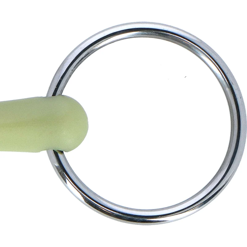 HORKA Mors de Filet Caoutchouc Brisure Goût Pomme 20mm