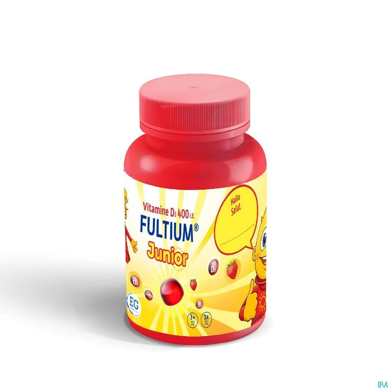 Fultium D3 Junior | 120 gummies | Weerstand & Sterke botten