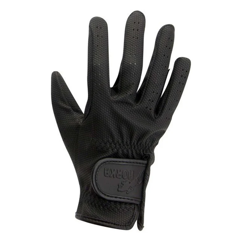 HORKA Gants d'Équitation Serino Noir