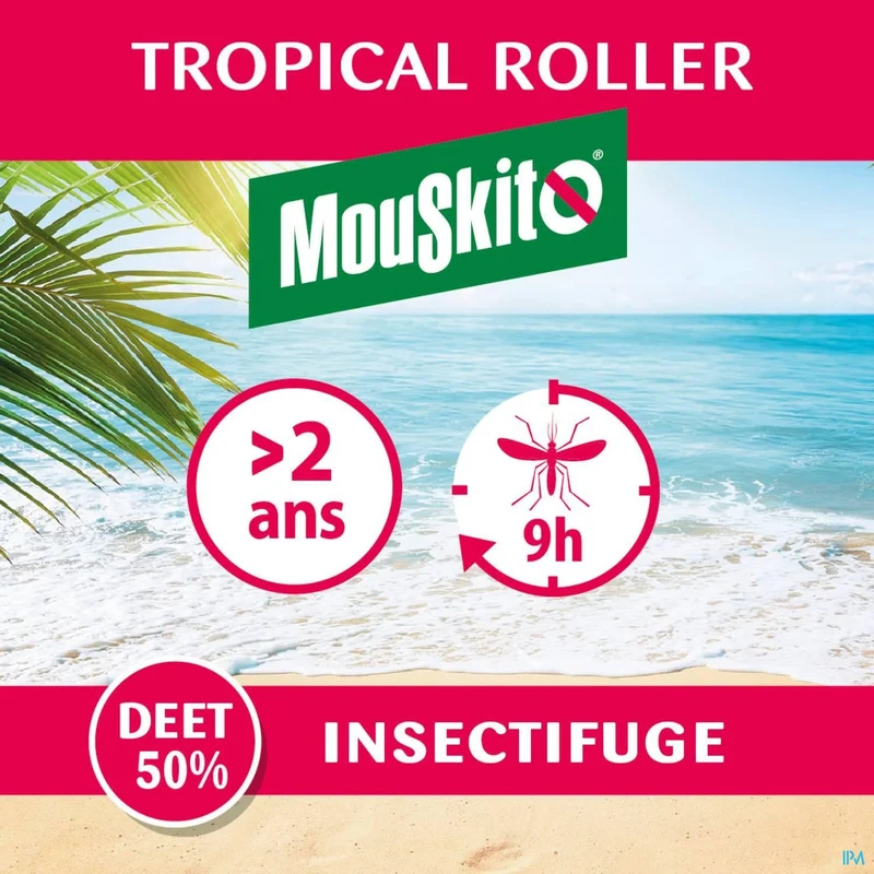 Mouskito Tropical Roller 50% DEET | 75ml | Insectenwerend middel