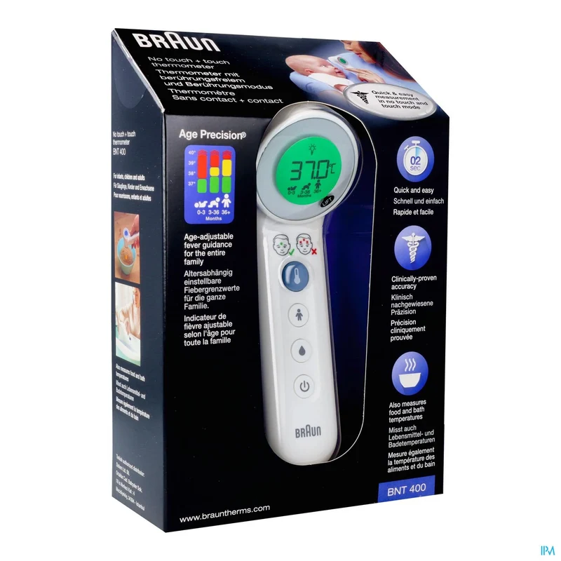 Braun Thermometer Z/contact+ Age Precision | Contactloos | Medisch