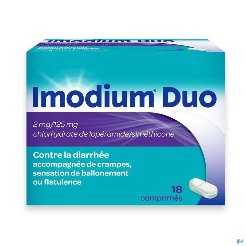 Imodium Duo 2mg/125mg | 18 tabletten | Diarree & Krampen