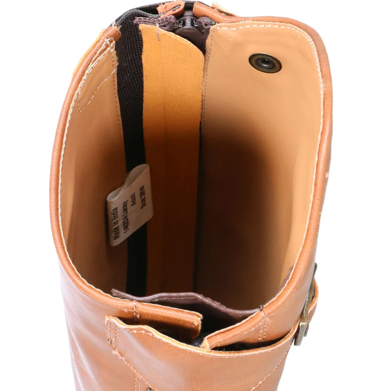 HORKA Bottes d'Équitation Lacey Synthétique Cognac