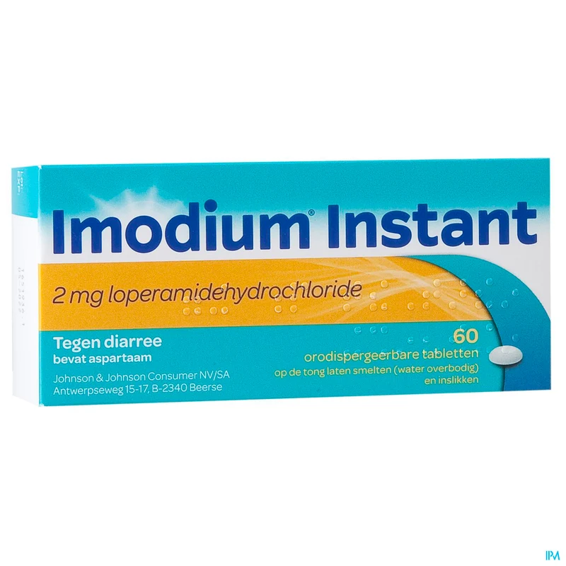 Imodium Instant 2mg | 60 smelttabletten | Diarree