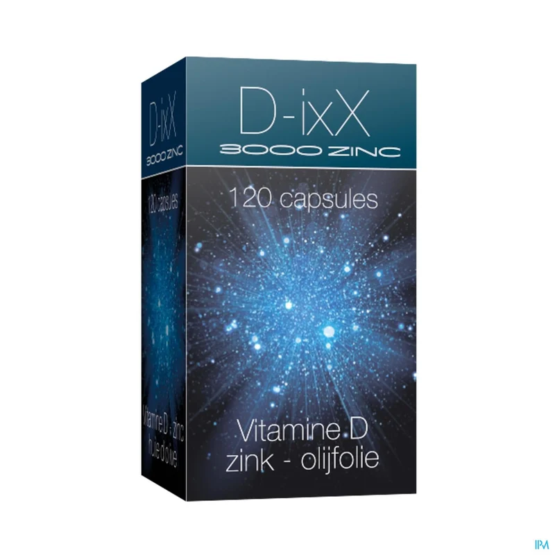 D-ixx 3000 Zink | 120 softgels | Vitamine D3 & zink supplement