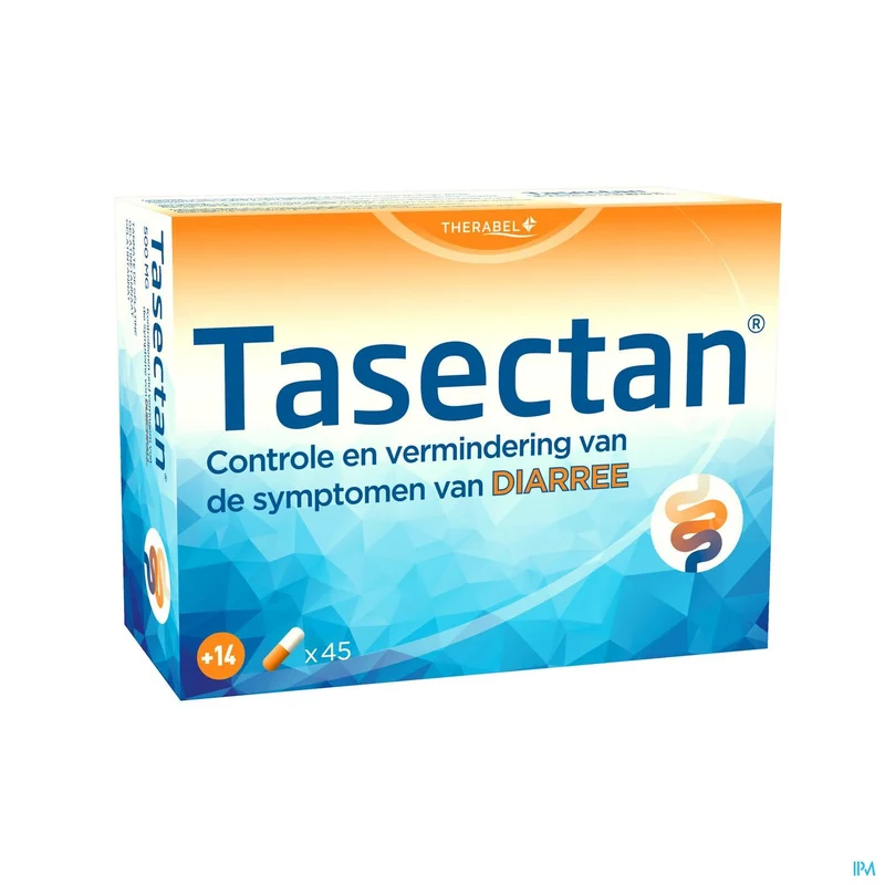 Tasectan 500mg | 45 capsules | Darmherstel bij diarree