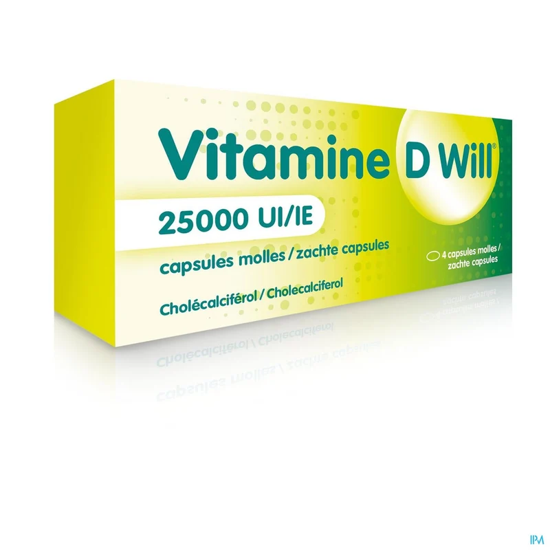 Vitamine D Will 25000ie Zachte Caps 4
