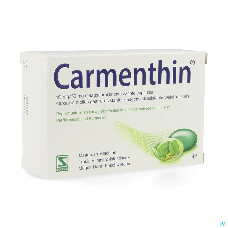 Carmenthin® 42 maagsapresist. zachte capsules