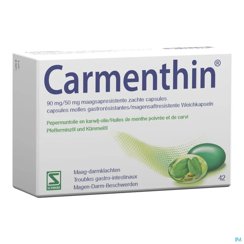 Carmenthin® 42 maagsapresist. zachte capsules