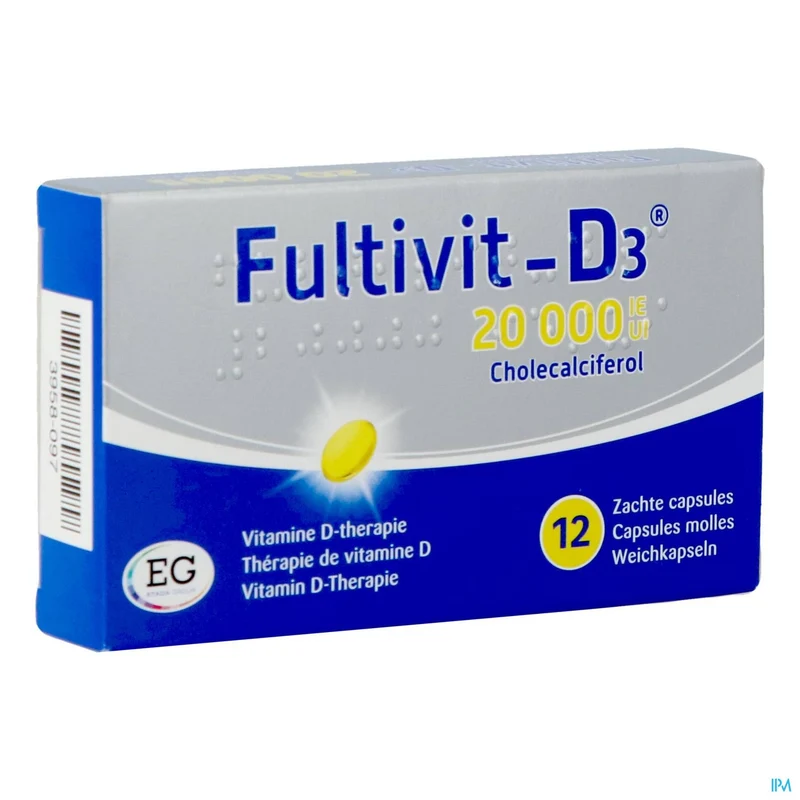 Fultivit-d3 20000ie Caps Zacht 12