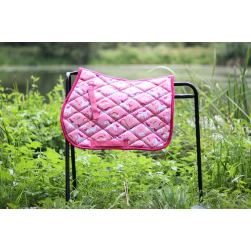 HB Tapis de Selle Unicorn Shetland Rose