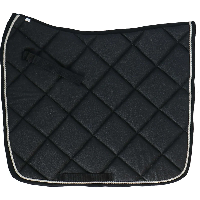 HB Tapis de Selle Sparkling Glitter Dressage Noir