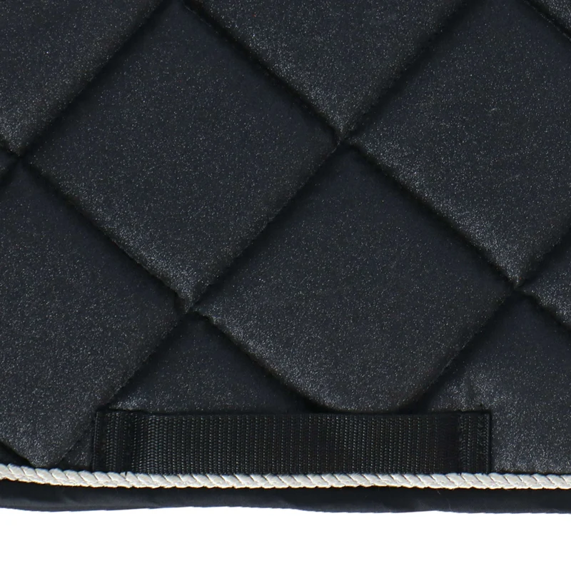 HB Tapis de Selle Sparkling Glitter Dressage Noir
