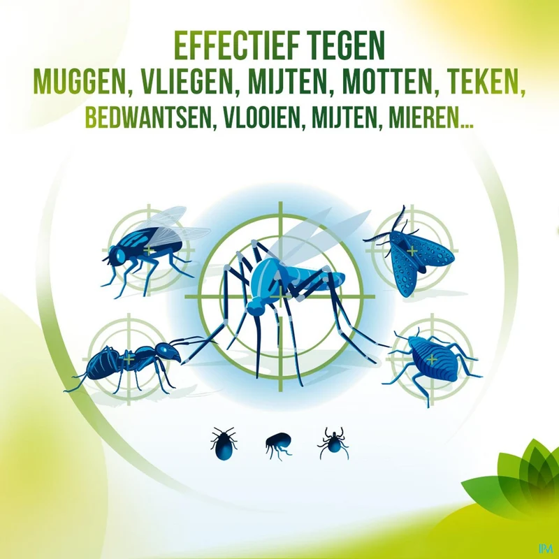 Pistal Insect Geurloos Plantaardige Insectenspray 300ml - Snelwerkend Tegen Vliegende en Kruipende Insecten