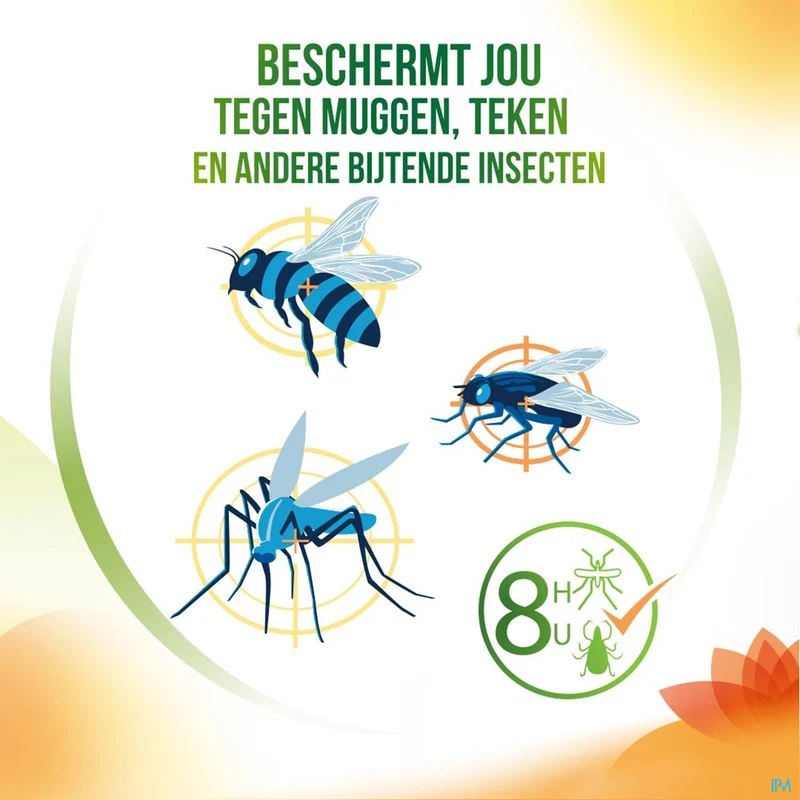 Pistal Insect Beschermende Spray - 8 Uur Bescherming, Natuurlijk & Veilig voor Gezinnen