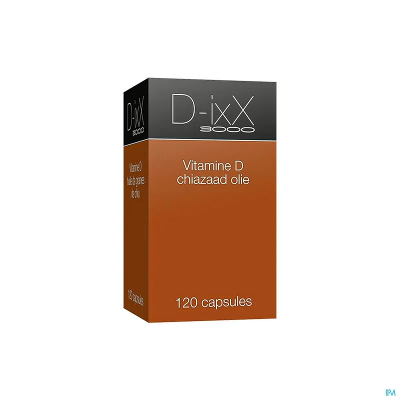 D-ixx 3000 | 120 capsules Vitamine D3 | Voedingssupplement