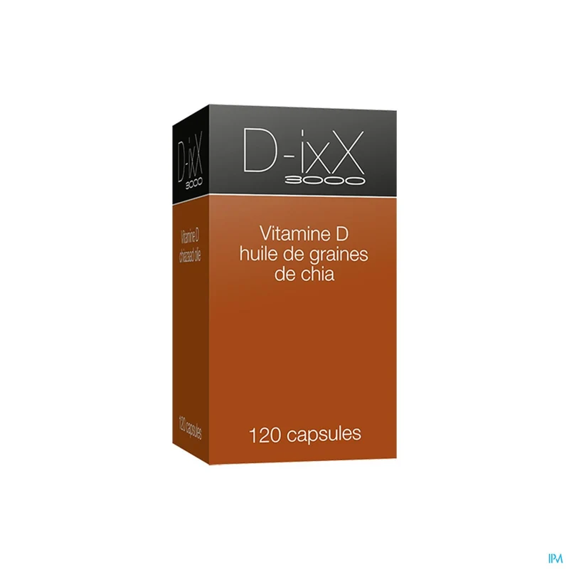 D-ixx 3000 | 120 capsules Vitamine D3 | Voedingssupplement