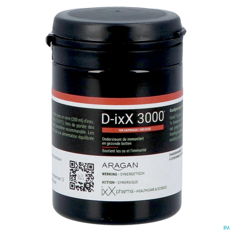 D-ixx 3000 | 120 capsules Vitamine D3 | Voedingssupplement