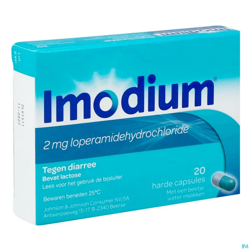 Imodium 2mg | 20 capsules | Diarree